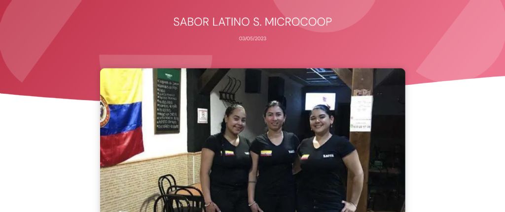 Sabor Latino una cooperativa de trabajo asociado que nació en diciembre de 2022 en Almansa